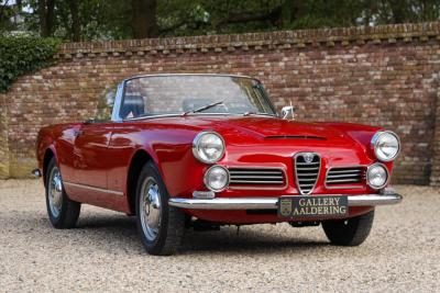 1962 Alfa Romeo 2600 Spider &ldquo;Long term ownership&rdquo;