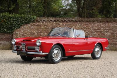1962 Alfa Romeo 2600 Spider &ldquo;Long term ownership&rdquo;