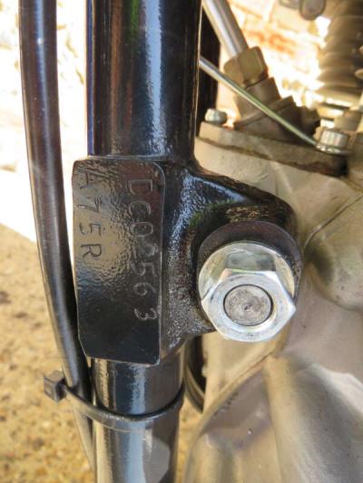 1969 BSA A75R ROCKET 3 MK1