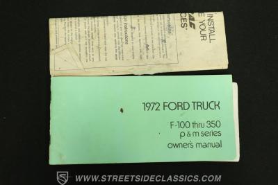 1972 Ford F-250 Camper Special