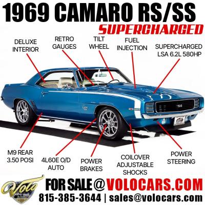 1969 Chevrolet Camaro RS/SS RESTOMOD