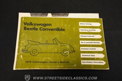 1979 Volkswagen Super Beetle Convertible