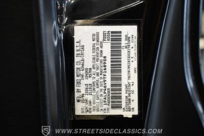 1996 Ford Mustang Cobra SVT Convertible