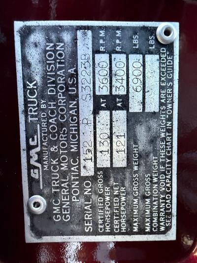 1958 GMC 100 Restomod