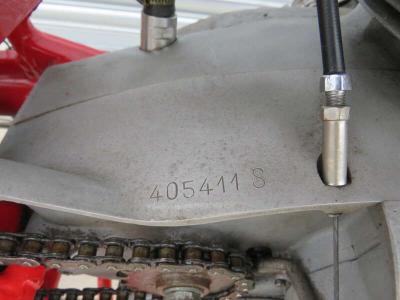 1955 MV Agusta CSS SQUALO RACE BIKE
