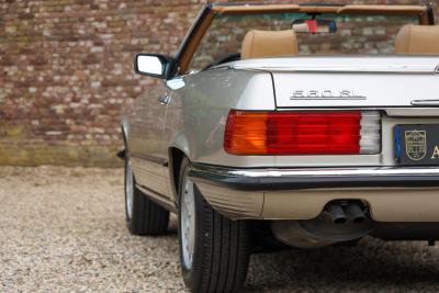 1988 Mercedes - Benz 560 SL &ldquo;Rauchsilber with Palomino interior&rdquo;
