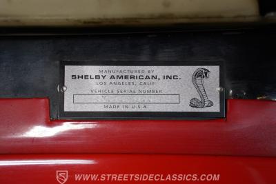 1968 Ford Mustang Shelby GT350 Tribute