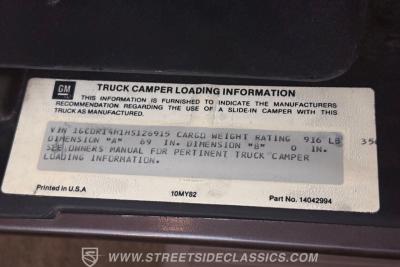 1987 Chevrolet R10 Silverado