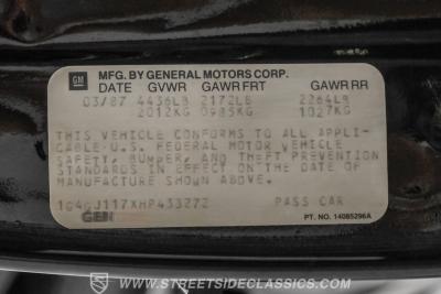 1987 Buick Grand National