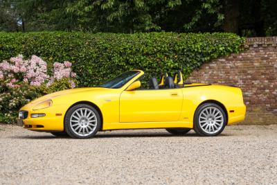 2004 Maserati Spyder 4200 GT &ldquo;In distinctive Giallo Granturismo&rdquo; MANUAL GEARBOX