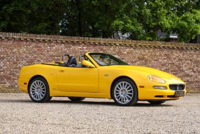 2004 Maserati Spyder 4200 GT &ldquo;In distinctive Giallo Granturismo&rdquo; MANUAL GEARBOX