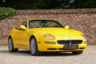 2004 Maserati Spyder 4200 GT &ldquo;In distinctive Giallo Granturismo&rdquo; MANUAL GEARBOX