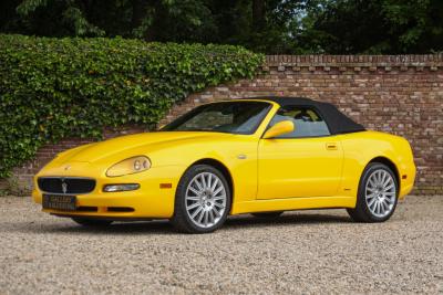 2004 Maserati Spyder 4200 GT &ldquo;In distinctive Giallo Granturismo&rdquo; MANUAL GEARBOX