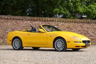 2004 Maserati Spyder 4200 GT &ldquo;In distinctive Giallo Granturismo&rdquo; MANUAL GEARBOX
