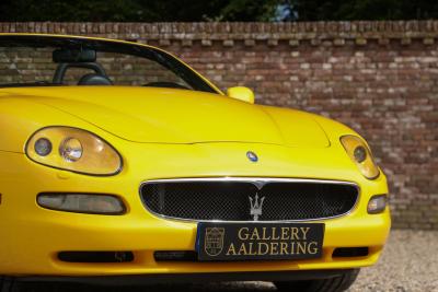 2004 Maserati Spyder 4200 GT &ldquo;In distinctive Giallo Granturismo&rdquo; MANUAL GEARBOX