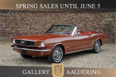 1966 Ford Mustang 289 Convertible Deluxe Emberglo &ldquo;One owner from new&rdquo;