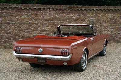 1966 Ford Mustang 289 Convertible Deluxe Emberglo &ldquo;One owner from new&rdquo;