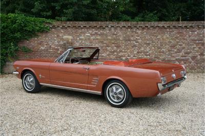 1966 Ford Mustang 289 Convertible Deluxe Emberglo &ldquo;One owner from new&rdquo;