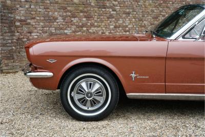 1966 Ford Mustang 289 Convertible Deluxe Emberglo &ldquo;One owner from new&rdquo;