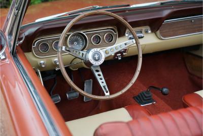 1966 Ford Mustang 289 Convertible Deluxe Emberglo &ldquo;One owner from new&rdquo;