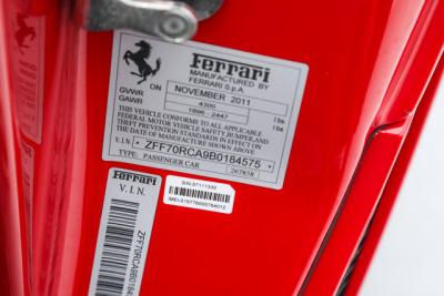 2011 Ferrari 599 GTO