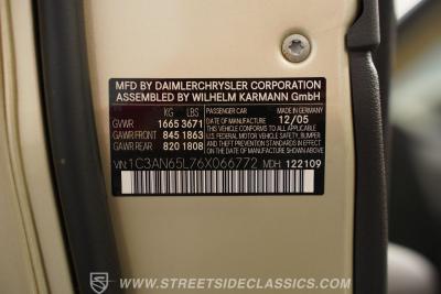 2006 Chrysler Crossfire Limited