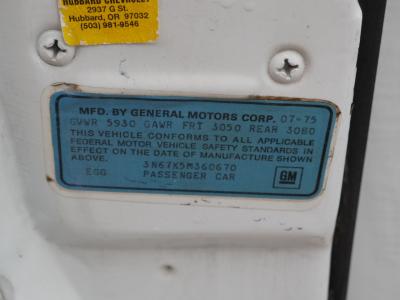 1975 Oldsmobile Delta 88 Royale Convertible