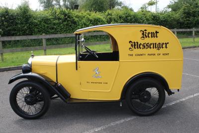 1930 Austin SEVEN NEWSPAPER VAN RE CREATION