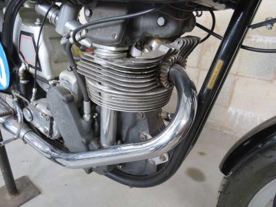 1956 NORTON MANX MODSEL 40M