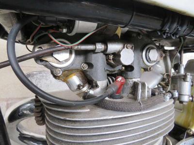 1956 NORTON MANX MODSEL 40M