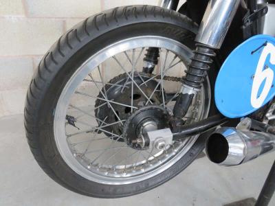 1956 NORTON MANX MODSEL 40M