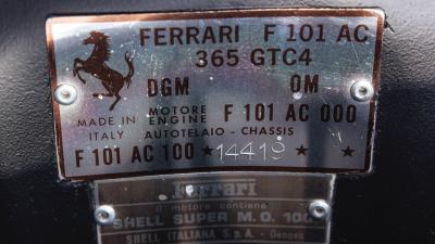 1971 Ferrari 365 GTC/4 ex-Sergio Pininfarina