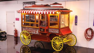 1909 Cretors Improved Special Model &ldquo;C&rdquo; Popcorn Wagon