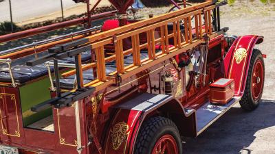 1924 American-LaFrance Type 40 Combination Chemical and Hose Fire Truck