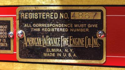 1924 American-LaFrance Type 40 Combination Chemical and Hose Fire Truck