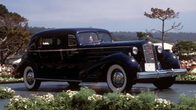 1936 Cadillac Series 90 V-16 Five-Passenger Town Sedan