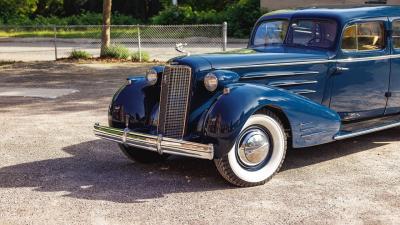 1936 Cadillac Series 90 V-16 Five-Passenger Town Sedan