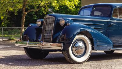 1936 Cadillac Series 90 V-16 Five-Passenger Town Sedan