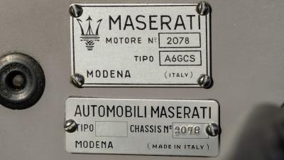 1954 Maserati A6GCS by Fiandri &amp; Malagoli