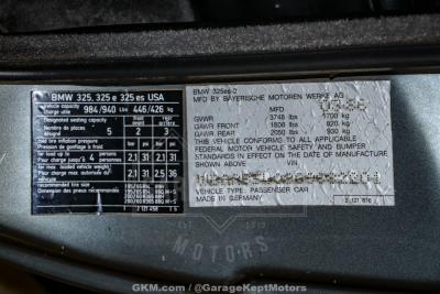 1986 BMW 3 Series