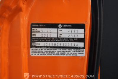 1972 Dodge Challenger Rallye