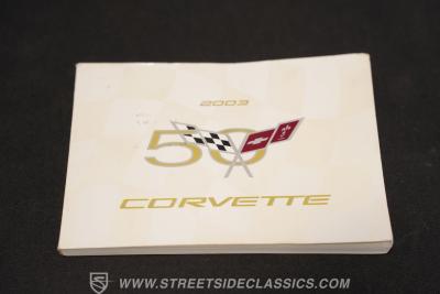 2003 Chevrolet Corvette Convertible 50th Anniversary