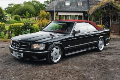 1988 Mercedes - Benz (W126) 560 SEC - Baur Convertible Conversion