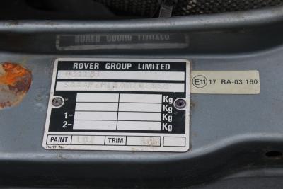 1991 Rover METRO GS