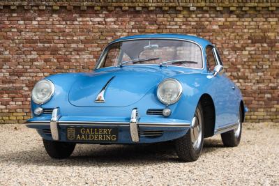 1965 Porsche 356 C Reutter Coup&eacute; &ldquo;Emailblau or Sky Blue&rdquo;