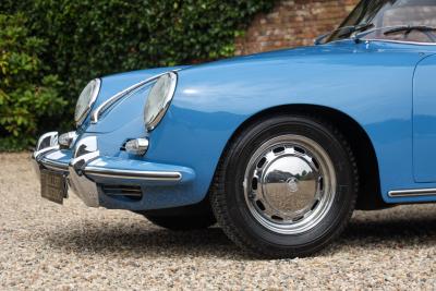 1965 Porsche 356 C Reutter Coup&eacute; &ldquo;Emailblau or Sky Blue&rdquo;