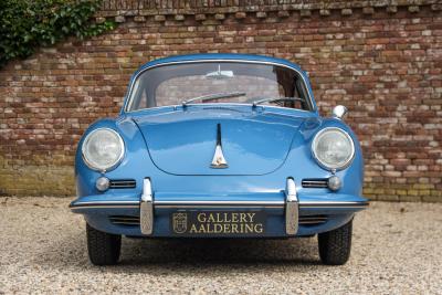 1965 Porsche 356 C Reutter Coup&eacute; &ldquo;Emailblau or Sky Blue&rdquo;