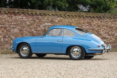 1965 Porsche 356 C Reutter Coup&eacute; &ldquo;Emailblau or Sky Blue&rdquo;
