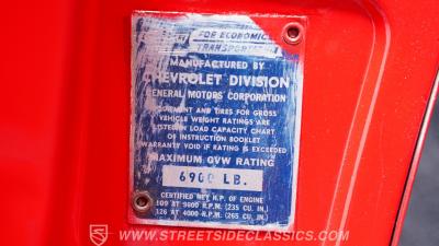 1955 Chevrolet 3600 Big Back Window