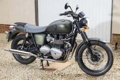 2012 Triumph BONNEVILLE T100 STEVE MCQUEEN